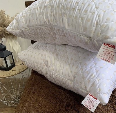 Подушка для сну розмір 50х50 з антиалергенним наповнювачем кулькового холлофайбера ТМ ОДА